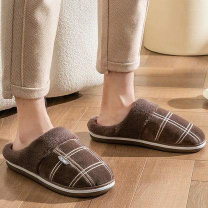 Luxezt Men's CozyStep Comfort Slippers