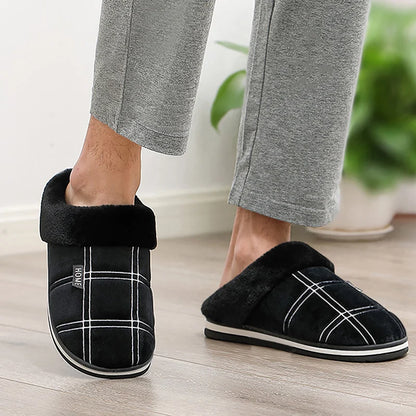 Luxezt Men's CozyStep Comfort Slippers