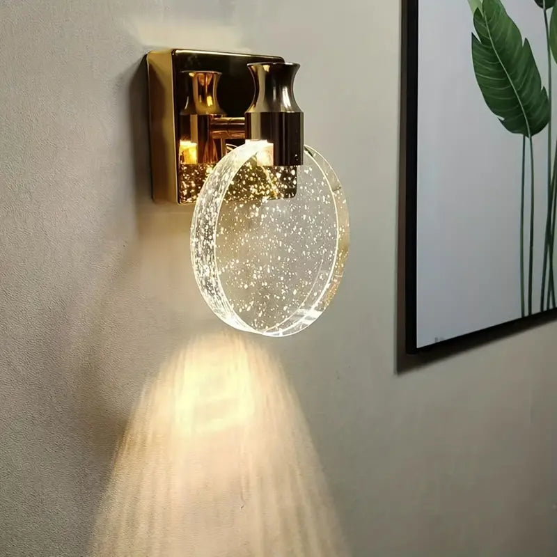 Luxezt Crystal Beam Wall Lamp